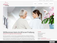 arztforumfreiburg.de Webseite Vorschau
