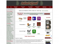 salsaisgood.com Webseite Vorschau