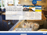 hotelanderschlei.de Webseite Vorschau