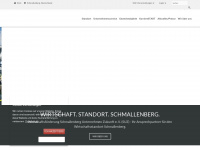 schmallenberg-unternehmen-zukunft.de Webseite Vorschau
