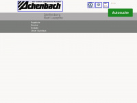 autohaus-achenbach.de Webseite Vorschau