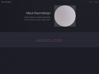 maus-raumdesign.com Webseite Vorschau