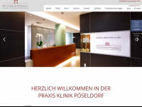 klinik-poeseldorf.de Webseite Vorschau