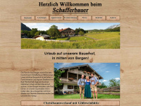 schafferbauer-bad-reichenhall.de Webseite Vorschau
