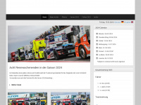 truckracing.de Webseite Vorschau