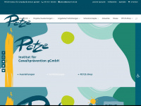 petze-institut.de Webseite Vorschau