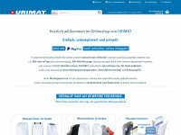 urimat.shop Webseite Vorschau