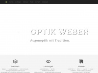 optikweber-lobenstein.de Webseite Vorschau