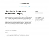 planetjuno.wordpress.com Webseite Vorschau