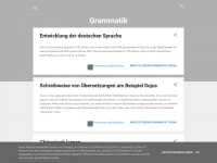 universalgrammatik.blogspot.com Webseite Vorschau