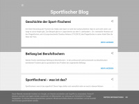 sportfischerei.blogspot.com Webseite Vorschau