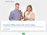 amore-blue.de Webseite Vorschau
