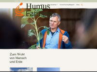 humusfarming.de Webseite Vorschau