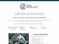 copy-excellent.de Webseite Vorschau