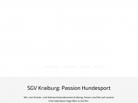 hundesportverein-kraiburg.de Webseite Vorschau