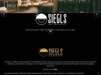siegls-restaurant.de Webseite Vorschau