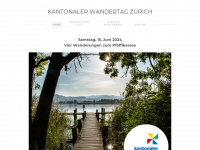 wandertag-zh.ch Webseite Vorschau