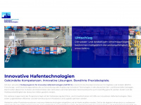 innovativehafentechnologien.de Webseite Vorschau