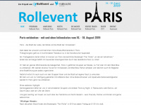 rollevent-paris.de Webseite Vorschau