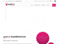 hotel-qubixx.de Webseite Vorschau