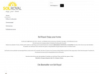 solroyal-shop.com Webseite Vorschau