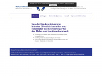 maler-sachverstaendiger-hoffmann.de Webseite Vorschau