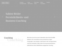 sabine-roesler.com Webseite Vorschau
