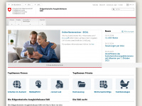 eak.admin.ch Webseite Vorschau