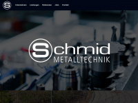 schmid-metalltechnik-gmbh.de Webseite Vorschau