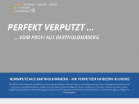 normputz.at Webseite Vorschau