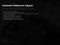 webserver.support
