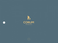 corum-immobilien.at Webseite Vorschau