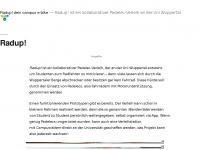 radup-wuppertal.de Webseite Vorschau