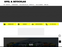 opel-beyschlag.at Webseite Vorschau
