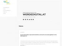 werdedigital.at Webseite Vorschau