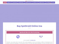 synthroidnews.net Webseite Vorschau
