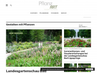 pflanzart.de Webseite Vorschau