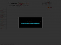 herbst-logistics.com Webseite Vorschau