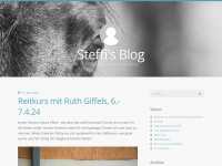 steffisblog.ch Webseite Vorschau