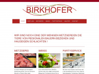metzgerei-birkhofer.de Webseite Vorschau