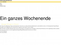 boogieweekend.ch Webseite Vorschau