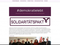 solidaritaetspakt.org Webseite Vorschau