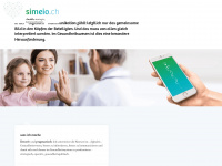 simeio.ch Webseite Vorschau