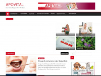apo-vital.at Webseite Vorschau