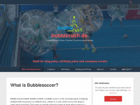 bubblerush.de Webseite Vorschau