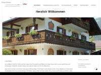 fewo-walter.com Webseite Vorschau