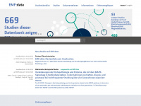 emfdata.org Webseite Vorschau