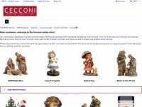 cecconi.shop Webseite Vorschau