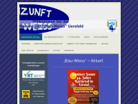 narrenzunft-uersfeld.de Webseite Vorschau