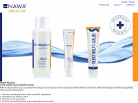 nawa-medical.com Webseite Vorschau